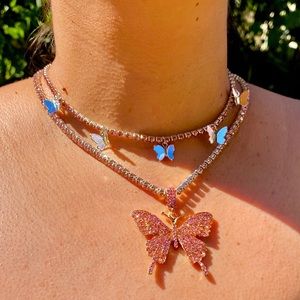 Butterfly Jewelry : Choker & Necklace 🦋